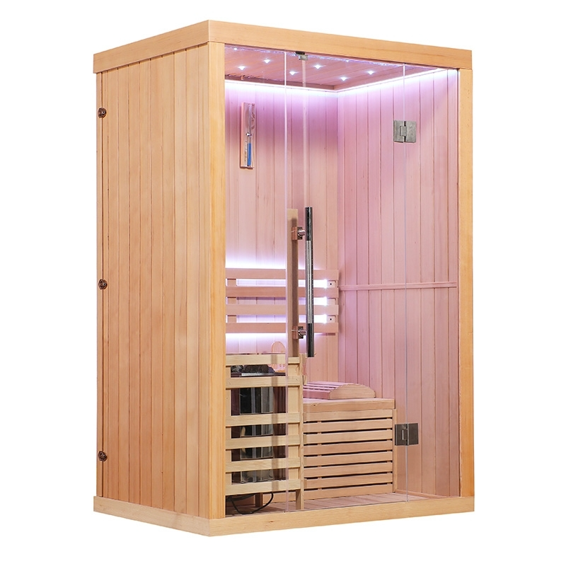 Sauna Infrarouge Diffusion 90 à spectre Complet - 90 x 90 x 205