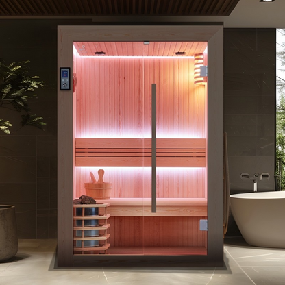 Sauna SIBERIA 130 - 2 places - 130 X 110 X 190